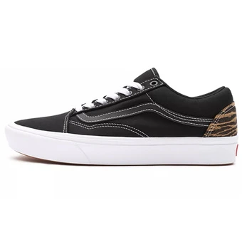 Vans Old Skool: Черные кроссовки с тигровым принтом | Китай.рф