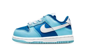 Кроссовки Nike Dunk Low для малышей, голубые, противоскользящие | Китай.рф