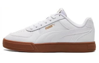 Унисекс кроссовки PUMA Caven, низкие, бело-золотые | Китай.рф