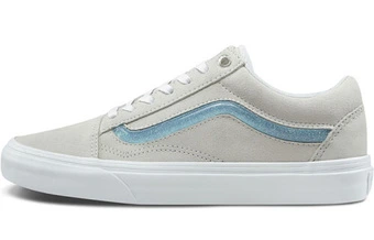 Vans Old Skool Low низкие кроссовки женские с прозрачными деталями, серые | Китай.рф