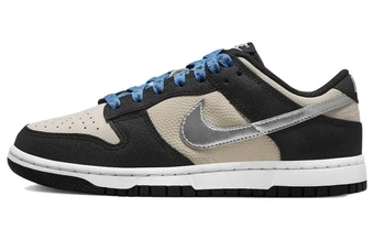 Женские низкие скейтбординг кроссовки Nike Dunk черно-синие | Китай.рф