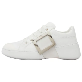 Женские кеды Roger Vivier Viv' Skate, белые | Китай.рф