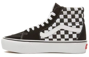 Vans SK8 Platform 2.0. Высокие кеды, женские, черно-белая клетка. | Китай.рф