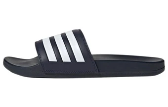 Удобные шлепанцы унисекс adidas Adilette Comfort Slides черно-белые | Китай.рф