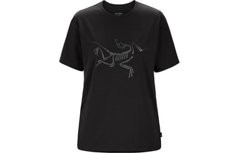 Футболка Arcteryx x FREAK'S STORE женская черная в стиле ретро | Китай.рф