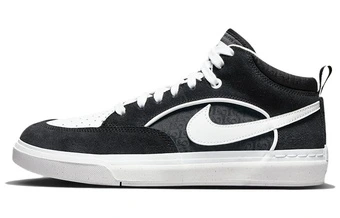 Кроссовки Nike SB React Leo мужские скейтбордные черно-белые | Китай.рф