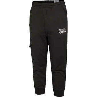 Мужские трикотажные спортивные штаны PUMA Knitted Sweatpants черные | Китай.рф