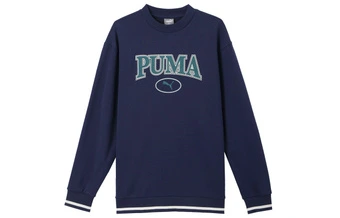 Мужская толстовка PUMA American Retro Sport с буквенным принтом, темно-синяя | Китай.рф