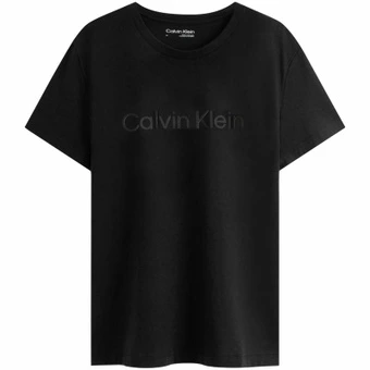 Футболка мужская хлопковая Calvin Klein с принтом | Китай.рф