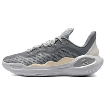 Кроссовки для баскетбола Under Armour Curry 11 серо-белые унисекс | Китай.рф