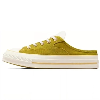Converse Chuck 70 Mule Удобные износостойкие противоскользящие тапочки с закрытым носком женские зеленые | Китай.рф