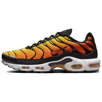 Nike Air Max Plus "Sunset" черные, оранжевые, желтые, низкие | Китай.рф