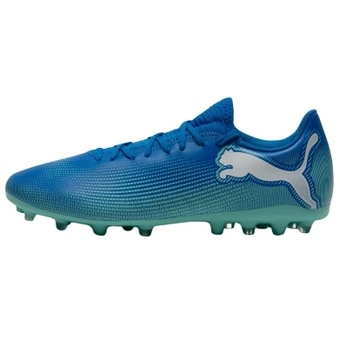 Футбольные бутсы PUMA FUTURE 7 PLAY MG, мужские, сине-белые | Китай.рф