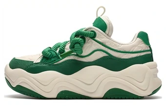 FILA Brook Низкие женские кеды из искусственной кожи, зеленые | Китай.рф