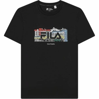 Футболка FILA x PENGPIDUZHONGXIN Heritage мужская черная | Китай.рф