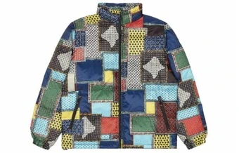 Пуховик Stussy patchwork puffer jacket | Китай.рф