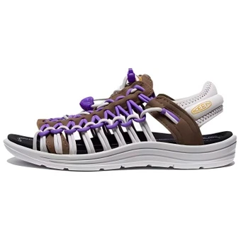 Женские пляжные сандалии Keen UNEEK 2 OT, комфортные, износостойкие, коричнево-фиолетовые | Китай.рф
