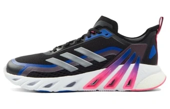Кроссовки adidas Y2K retro splicing lace-up Cushioning Breathable Low top унисекс, черные с фиолетовым | Китай.рф
