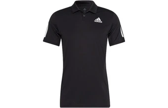 Мужское черное теннисное поло Adidas с логотипом | Китай.рф