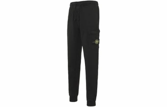 Брюки STONE ISLAND с нашивкой мужские черные осенние | Китай.рф
