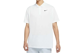 Nike Dri-FIT: мужское поло белого цвета | Китай.рф