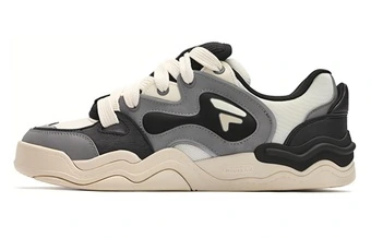 FILA FUSION универсальные низкие кеды молочно-серые для мужчин | Китай.рф