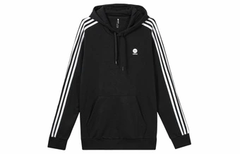 Мужское худи adidas neo с логотипом, чёрное | Китай.рф