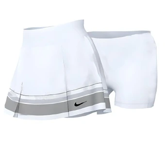 Женский комплект Nike: короткий топ с логотипом и юбка, светло-голубой | Китай.рф