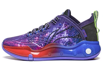 Детские баскетбольные кроссовки Li Ning YOUNG Avant Garde Premium 3.5 Low top синие | Китай.рф