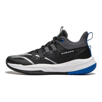 Детские баскетбольные кроссовки Li Ning YOUNG Dragon Punch V3 черные унисекс | Китай.рф
