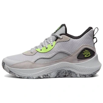 Кроссовки для баскетбола Under Armour Curry 3Z 24 Suede 'Halo Grey Black' | Китай.рф