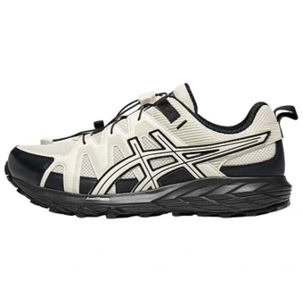 ASICS Gel-Sonoma FE Comfortable Textile, Synthetic Leather Cushioning Abrasion Resistant Breathable Coverage Low top Running Shoes Men's Black White | Китай.рф