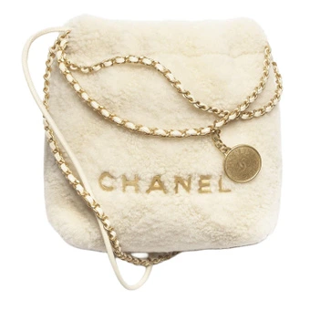 Сумка CHANEL Shearling Mini, натуральный цвет | Китай.рф