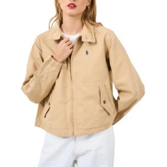 Женский тренчкот Polo Ralph Lauren SS24 цвета хаки | Китай.рф