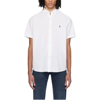 Polo Ralph Lauren FW23 рубашка мужская белая | Китай.рф