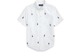 Детская рубашка Polo Ralph Lauren с коротким рукавом | Китай.рф