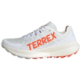 Женские кроссовки для бега Adidas Wmns Terrex Agravic Speed белые с оранжевым | Китай.рф