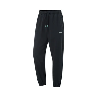 Мужские спортивные брюки Li-Ning из фитнес-серии черного цвета | Китай.рф