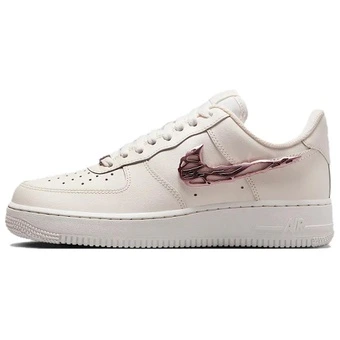 Кроссовки Nike Air Force 1 Low Liquid Metal Swoosh Metallic Rose Gold | Китай.рф