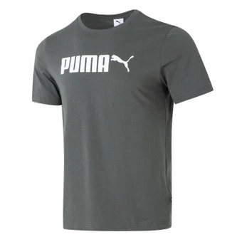 Футболка PUMA ESS SS25 мужская серая | Китай.рф