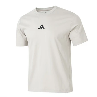 Унисекс футболка adidas для тренировок и бега, серая | Китай.рф