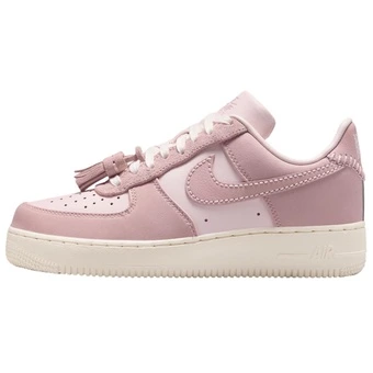 Женские кроссовки Nike Air Force 1 Low Pink Oxford Tassels Розовые | Китай.рф