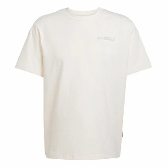 Мужская футболка Adidas Terrex T-Shirt Undyed для активного отдыха | Китай.рф