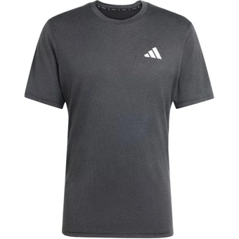 Футболка Adidas с логотипом, мужская, с круглым вырезом, серая | Китай.рф