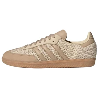 Женские низкие кроссовки Adidas Originals Samba Wmns Og 'Knit Pack - Sand Strata' | Китай.рф