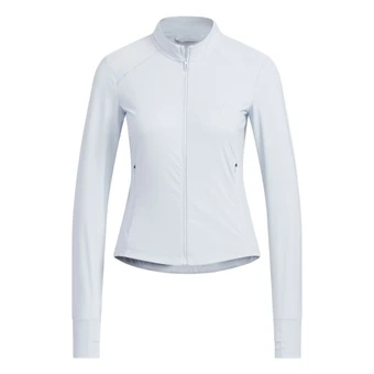 Куртка Adidas TECH KNIT женская светло-голубая, артикул KE5780 | Китай.рф