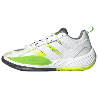 Баскетбольные кроссовки Adidas XENOBURST мужские низкие, белые с зеленым | Китай.рф