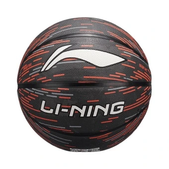 Резиновый баскетбольный мяч Li Ning Коллекция Iridescent Черно-Красный | Китай.рф