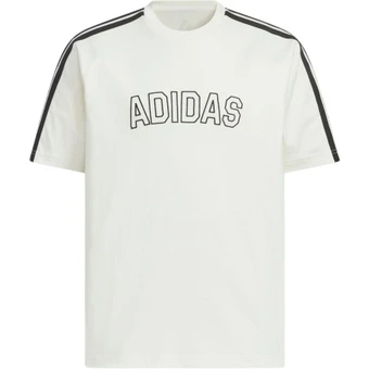 Мужская футболка Adidas MODERN, белая с круглым вырезом | Китай.рф