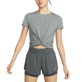 Футболка Nike TOP женская, серая | Китай.рф